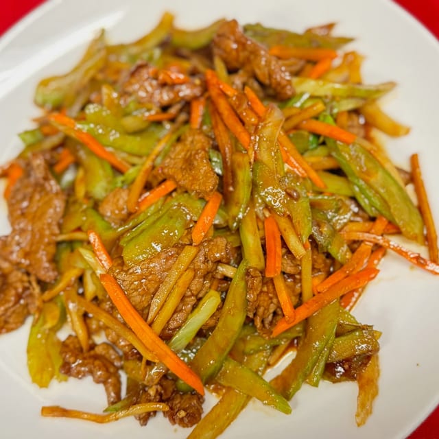 Szechuan Beef.