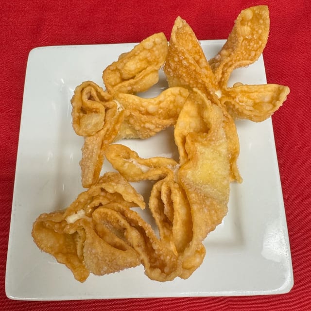 Crab Rangoon.